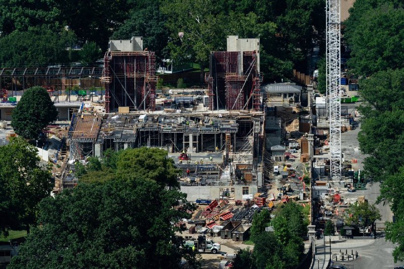 美国联邦上诉庭判决川普建白宫宴会厅违法，改建白宫需要国会批准