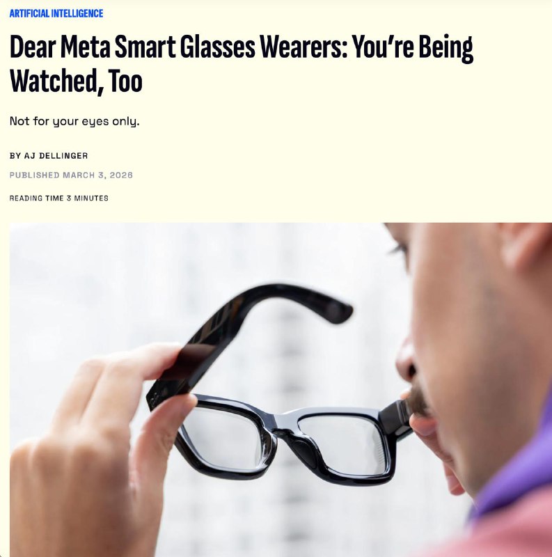 下一个（推特） 😱 👓 元承包商甚至正在审查雷朋智能眼镜的亲密镜头根据瑞典媒体的一项调查，Meta 流行的智能眼镜拍摄的视频由肯尼亚承包商 Sama 的审核员进行审核，为 AI 训练的镜头添加标签