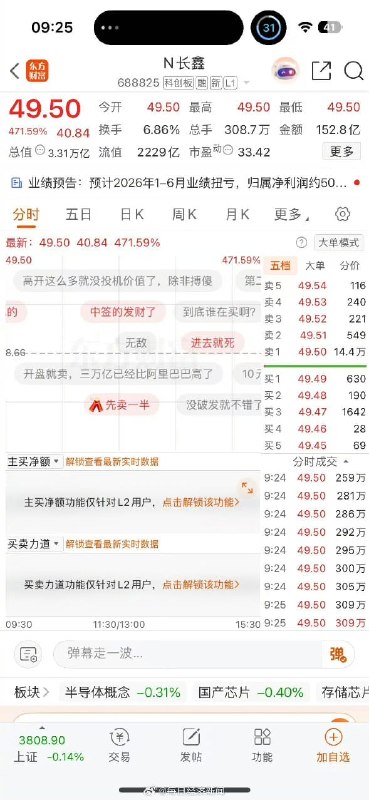 1.【长鑫科技登陆科创板，开盘暴涨成A股“股王”】7月27日，中国DRAM龙头长鑫科技正式登陆上交所科创板，开盘上涨471.59%，报49.5元，成交额152.82亿，总市值超3.3万亿元