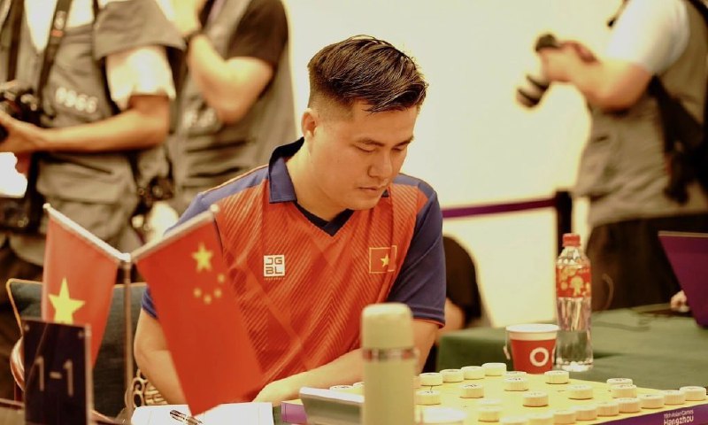 9月27日，越南河内，2025年世界中国象棋锦标赛决赛，赖李黄代表越南夺得中国象棋冠军，打破了中国的垄断