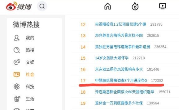 纸尿裤调查等了112天，网友