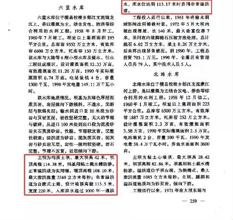 1.【博主分析广西六蓝水库溃坝