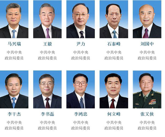 1. 到发帖这一刻为止，新华网、央视网、人民网、中国政府网，这几大最核心网站的领导人框架图中，张又侠，刘振立还在