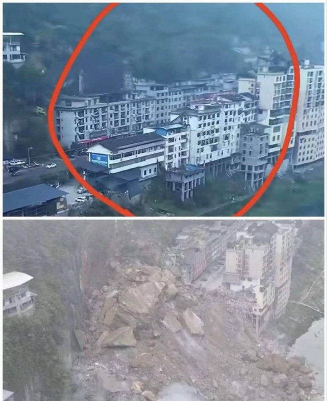 突发！7月17日，重庆彭水三桥山体垮塌，压了十几栋房子，伤亡惨重突发！7月17日，重庆彭水三桥山体垮塌，压了十几栋房子，伤亡惨重