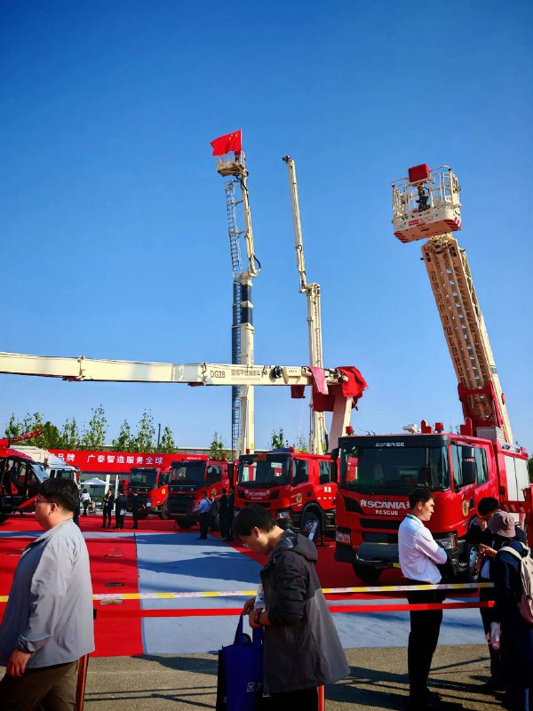 10月14日  北京市 顺义区 中国国际消防展览中心 室外展区