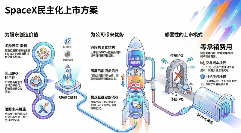 Bill Ackman向Elon Musk提出建议通过SPARC将SpaceX推向公开市场