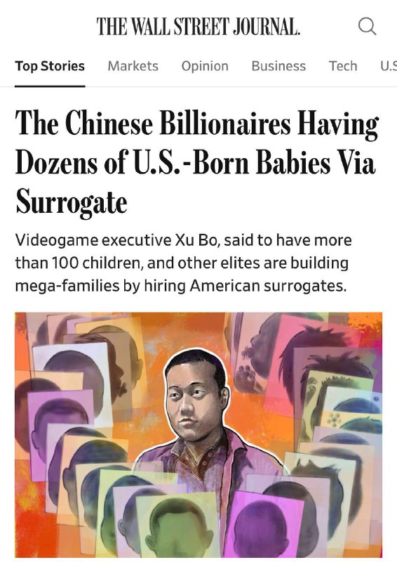 中国网红企业家一个人在美国代孕产子几十个，震惊美国社会